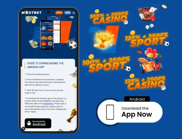 Mostbet apk download for android