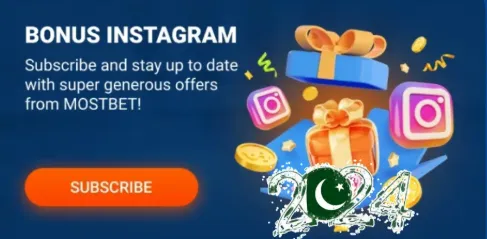 Mostbet instagram bonus