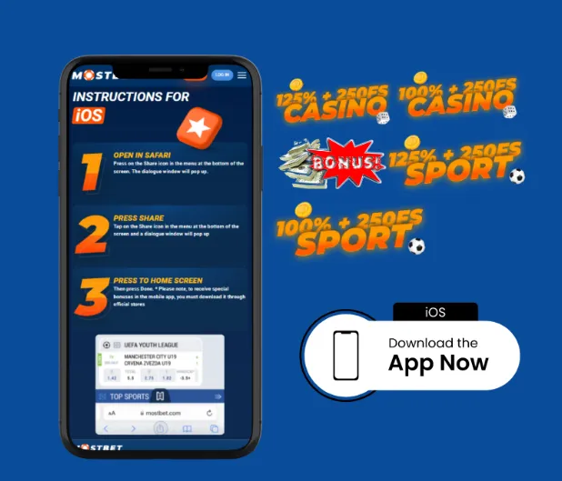 Mostbet app download for ios